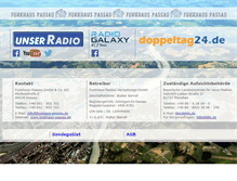 Tablet Screenshot of funkhaus-passau.de
